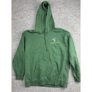 Zach Bryan Hoodie Sweatshirt Mens XL Green Pullover Graphic Tour Dates Fleece